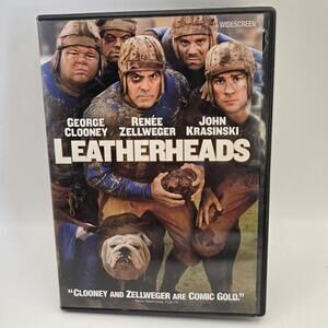 Leatherheads DVD 2008 George Clooney John Krasinski